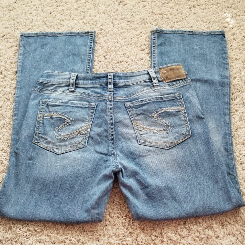 Silver jeans